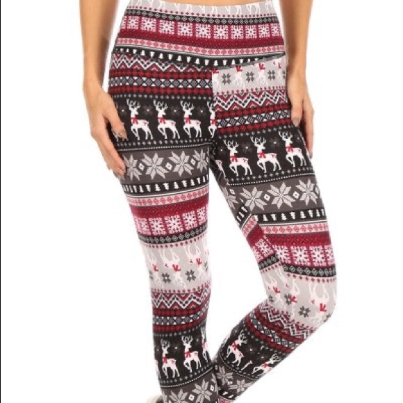 shosho Pants - SHOSHO NWOT Christmas Leggings, Size S/M.